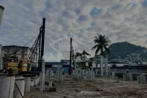 Cravação de estacas pré-moldadas